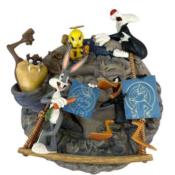 Vintage Looney Tunes Bradford Exchange Razz-a-Ma-Taz 3-D Collector's Plate - Picture 2 of 16